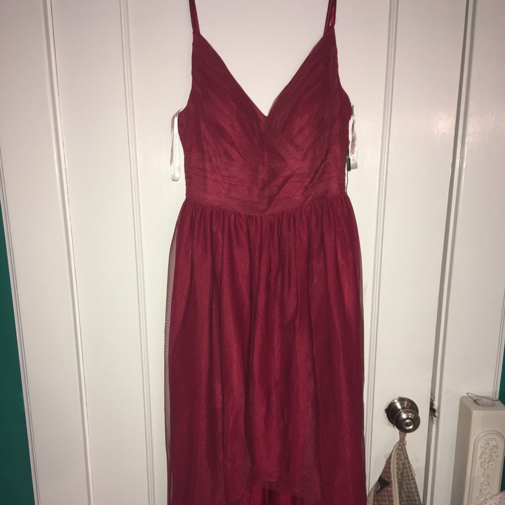 Burgundy Prom Dress